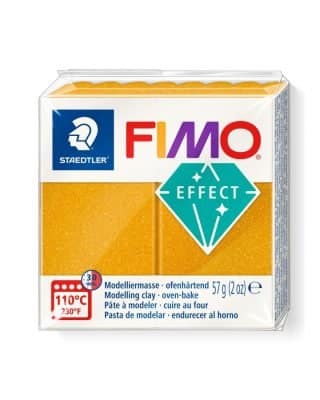Fimo Effect massa 57g, 11 Metallic color gold