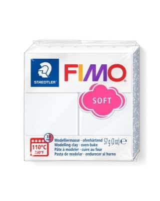 Fimo Soft massa 57g, 0 White