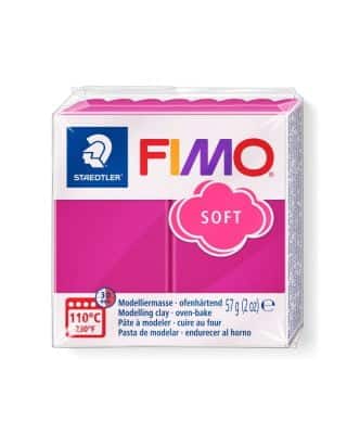 Fimo Soft massa 57g, 22 Raspberry