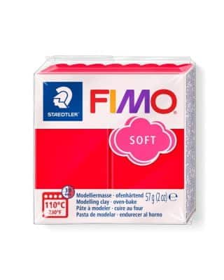 Fimo Soft massa 57g, 24 Indian Red