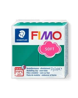Fimo Soft massa 57g, 56 Emerald