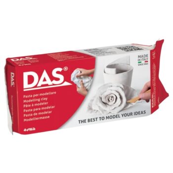 DAS valkoinen 1kg, ilmassa kuivuva massa