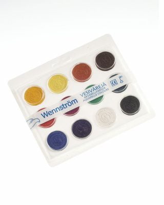 Wennström vesivärit, 12 nappia