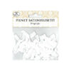Pienet satiinirusetit, 3640 Valkoinen