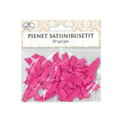 Pienet satiinirusetit, 3642 Pinkki