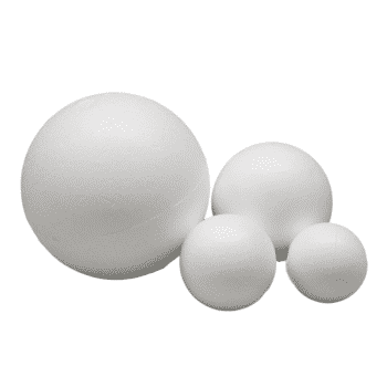 Styrox-pallot 6-12cm