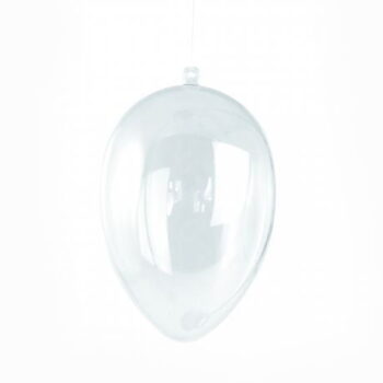 Kirkas avattava muovimuna, eri kokoja