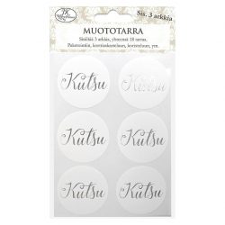 Kutsutarra, hopea/pyöreä