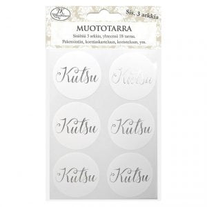 Kutsutarra, hopea/pyöreä