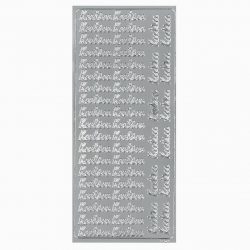 Ääriviivatarra, 9305 Kutsu, hopea