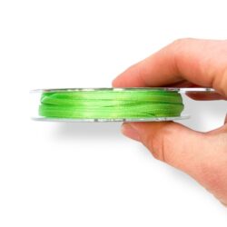 Satiininauha 10 m, lime