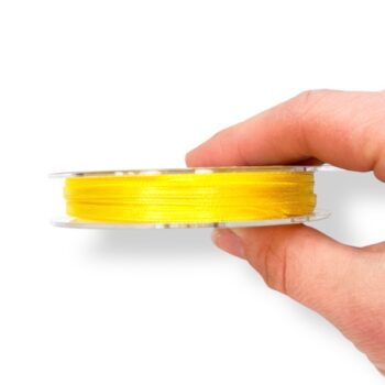 Satiininauha 10 m, keltainen