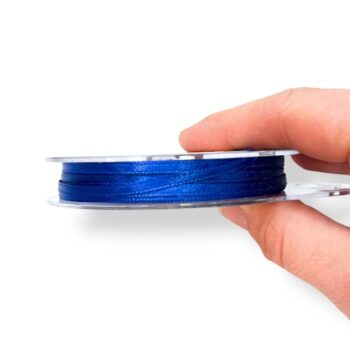 Satiininauha 10 m, sähkönsininen