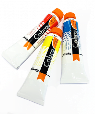 Cobra Study vesiliukoiset öljyvärit