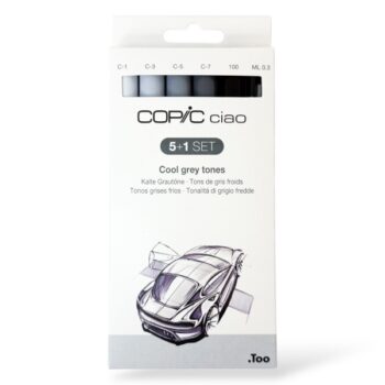 Copic Ciao 5+1 setti, Grey Tones