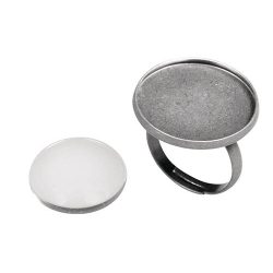 Sormus korupohja, pyöreä