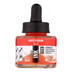 Amsterdam Acrylic Ink 30ml, 311 Vermilion