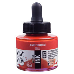 Amsterdam Acrylic Ink 30ml, 399 Naphthol Red Deep