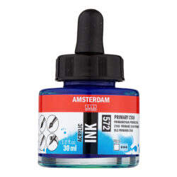 Amsterdam Acrylic Ink 30ml, 572 Primary Cyan