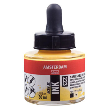 Amsterdam Acrylic Ink 30ml, 223 Naples Yellow Deep