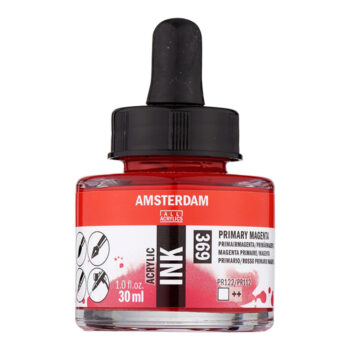 Amsterdam Acrylic Ink 30ml, 369 Primary Magenta