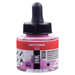 Amsterdam Acrylic Ink 30ml, 385 Quinacridone Rose Light