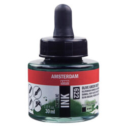 Amsterdam Acrylic Ink 30ml, 622 Olive Green Deep