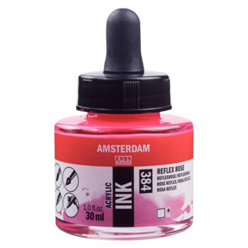 Amsterdam Acrylic Ink 30ml, 384 Reflex Rose