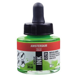 Amsterdam Acrylic Ink 30ml, 672 Reflex Green