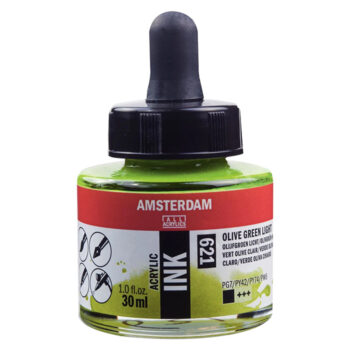 Amsterdam Acrylic Ink 30ml, 621 Olive Green Light