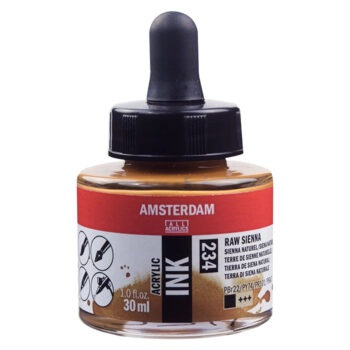Amsterdam Acrylic Ink 30ml, 234 Raw Sienna