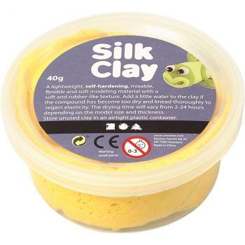 Silk Clay® silkkimassa, Keltainen