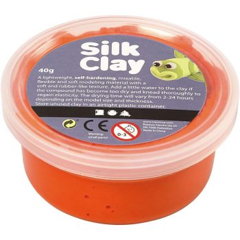 Silk Clay® silkkimassa, Oranssi