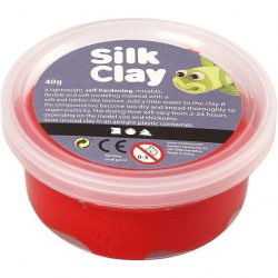 Silk Clay® silkkimassa, Punainen