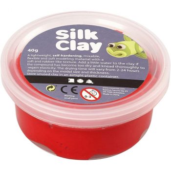 Silk Clay® silkkimassa, Punainen