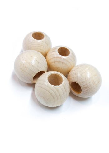 Puupallo, isolla aukolla, 5 kpl