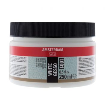 Amsterdam valkoinen gesso 1001, 250ml