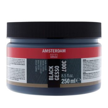 Amsterdam musta gesso 3007, 250ml