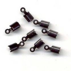 Nyörinpää musta, 5x3mm 8kpl