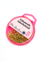 Hemline hakaneula, 23mm kulta 50kpl