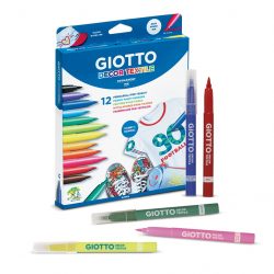 Giotto Decor Textile, tekstiilitussit 12kpl