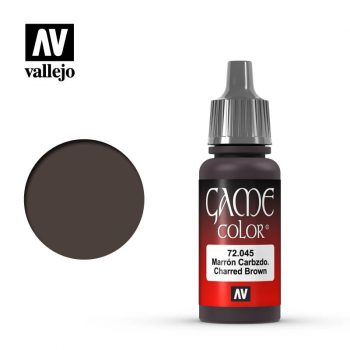 Vallejo Game Color, 45 Charred Brown