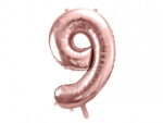 Foliopallo, numero 9, ruusukulta