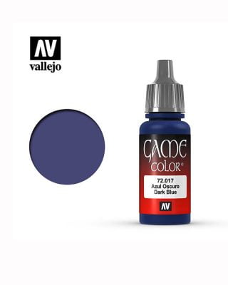 Vallejo Game Color, 17 Dark Blue/Sick Blue