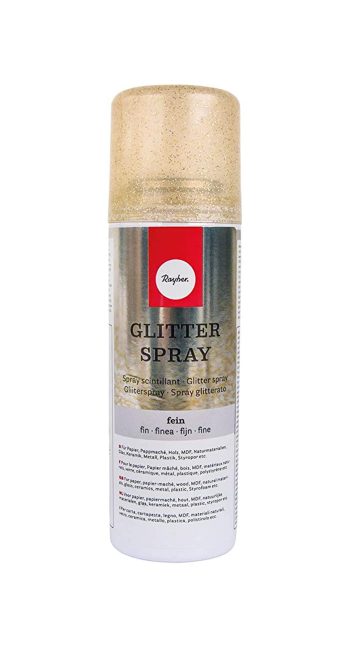Glitterspray kulta, 125ml