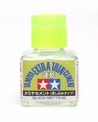 Tamiya Extra Thin Cement Quick-Setting 40ml