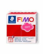 Fimo Soft massa 57g, 2P Christmas Red