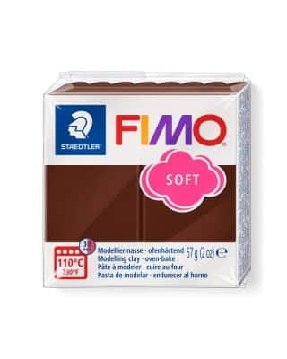 Fimo Soft massa 57g, 75 Chocolate