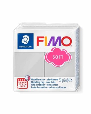 Fimo Soft massa 57g, 80 Dolphin grey