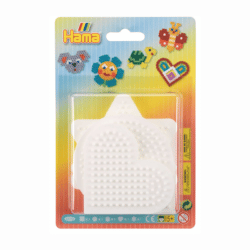 Hamahelmi alustat MIDI helmille, Eri muotoja 5kpl